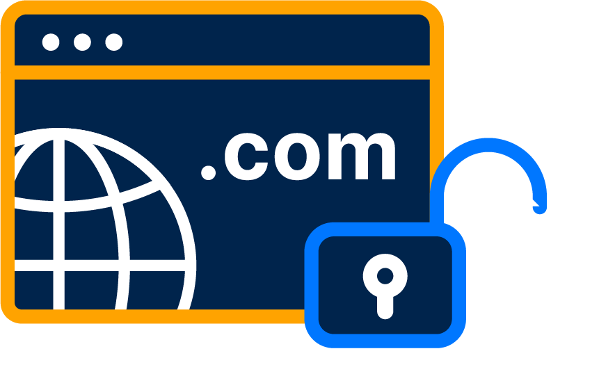 Unlocked domain