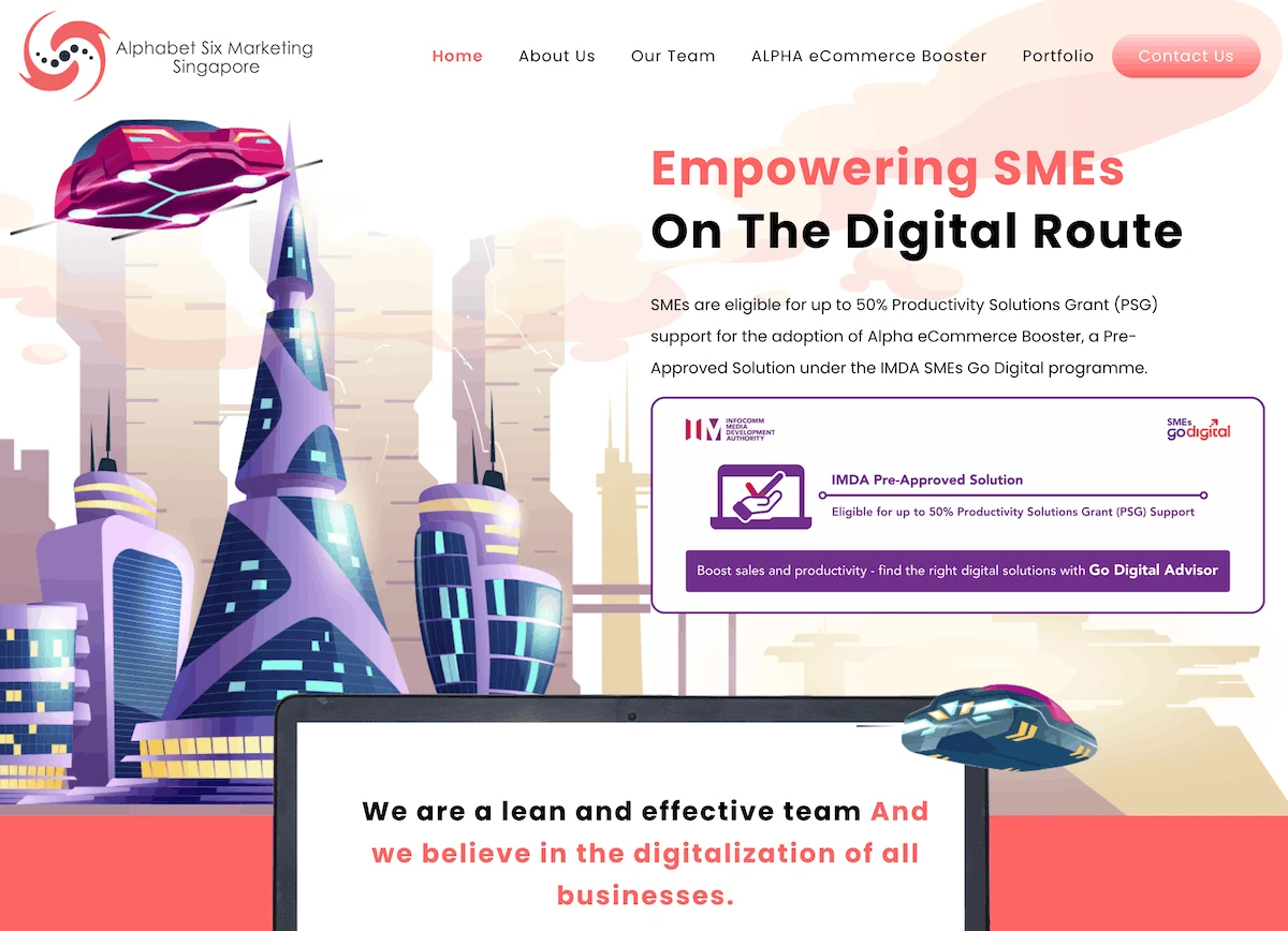 9. Alphabet Six Marketing