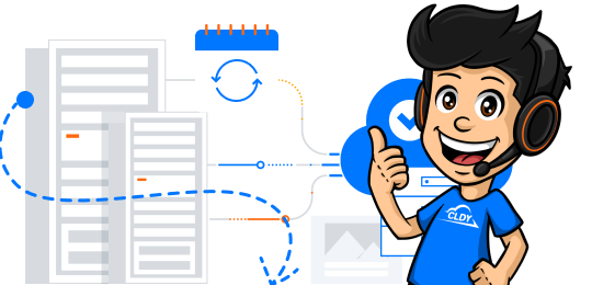 daily website and email backup snapshots