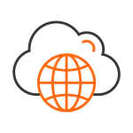 Cloud Location Icon