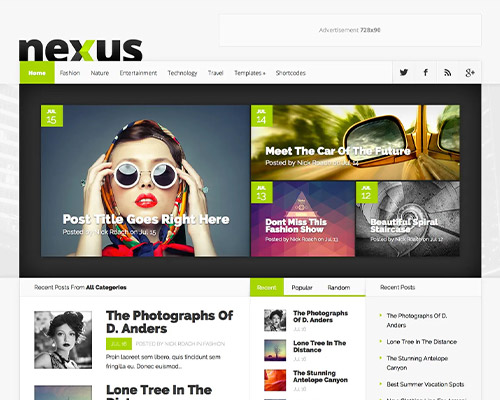 nexus-wordpress-themes