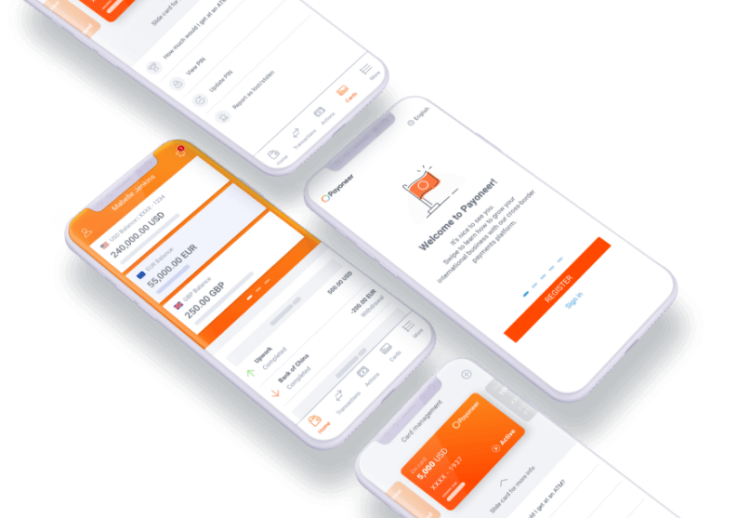 payoneer mobile app