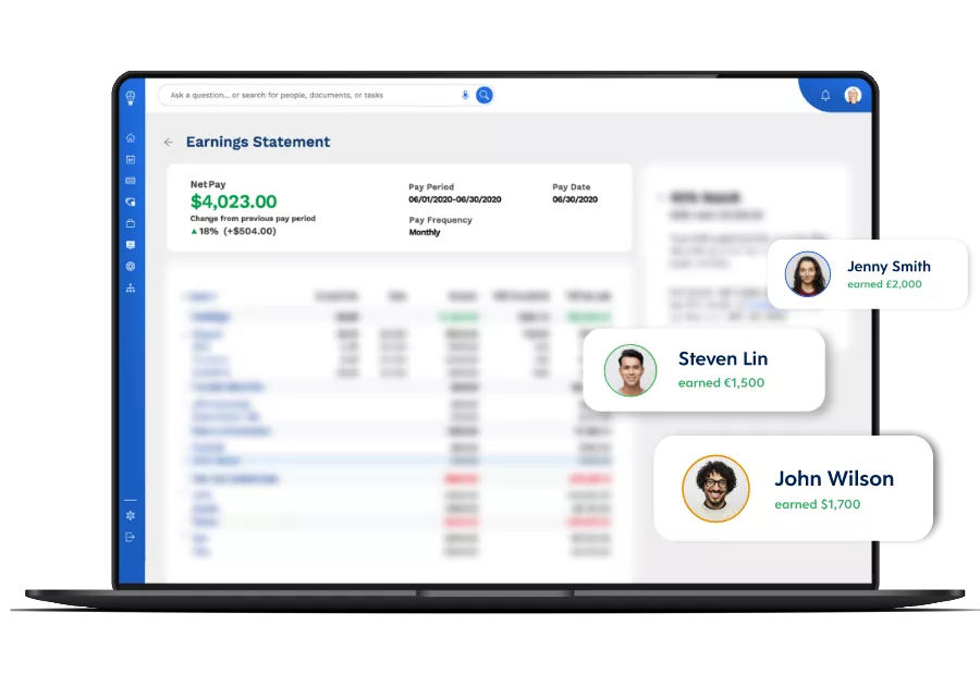 Ceridian payroll solutions dashboard