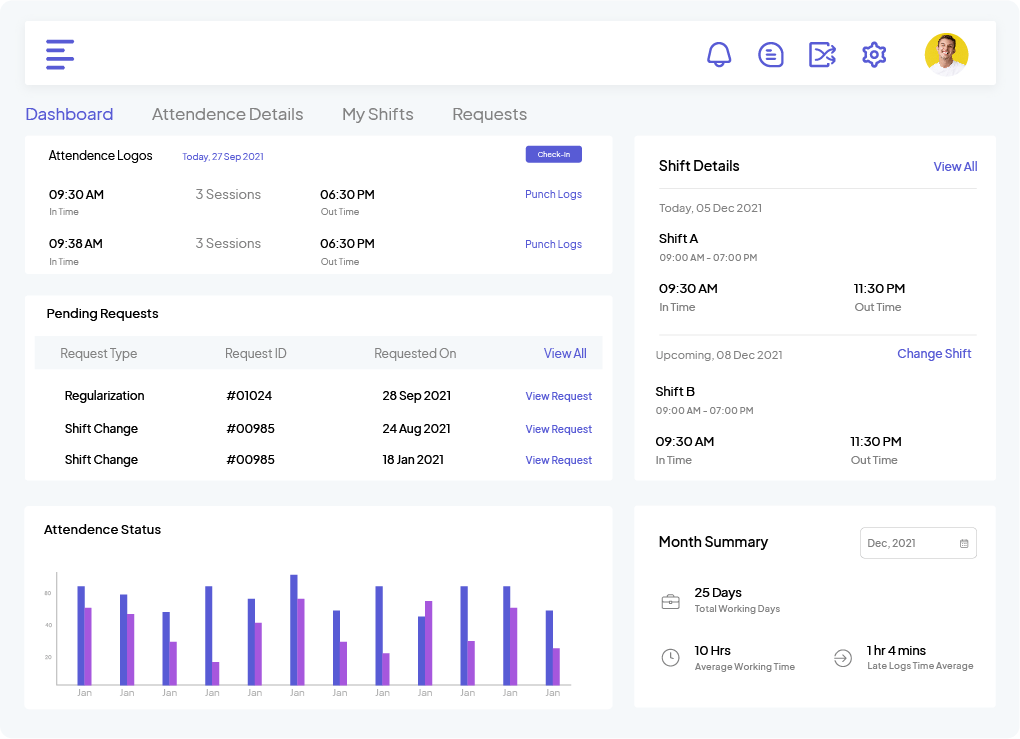 akrivia time attendance system