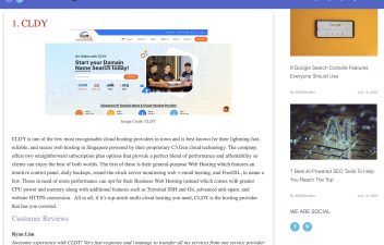 ranked 1st on it.com.sg - top 10 reliable web hosting in singapore