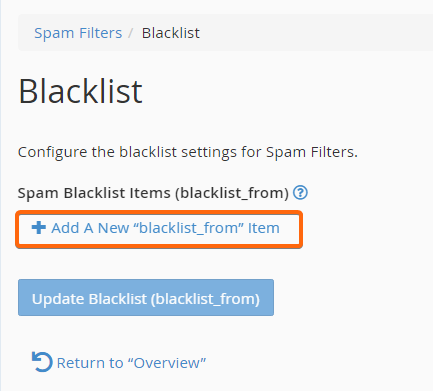 How to whitelist or blacklist email address in Hotmail - IPSERVERONE