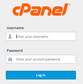 cpanel login