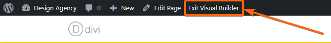 exit-divi-builder