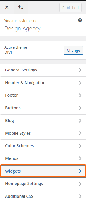 divi-customizer-widgets