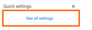 gmail web see all settings