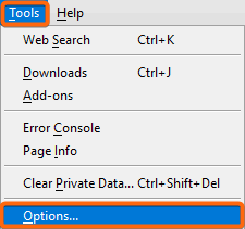clear cached data in netscape tools options