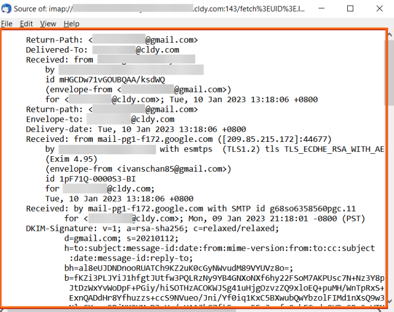 How to Check Email Header on Thunderbird