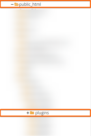 file manager public html plugins folder